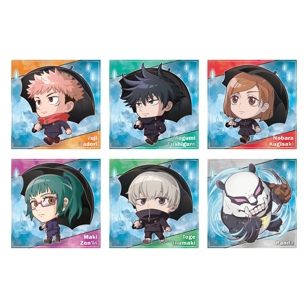 Jujutsu Kaisen - Gaufrette Jujutsu Kaisen + Sticker à collectionner - Magical Round Deformed Seal Wafer Vol.4 – Image 5