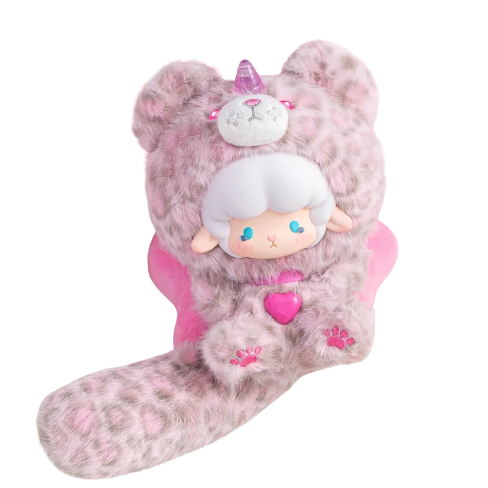 Top Toy Gyun Critter Crew Pendentif Peluche Edition Limitee Rare Hidden Leopard Baby – Image 8