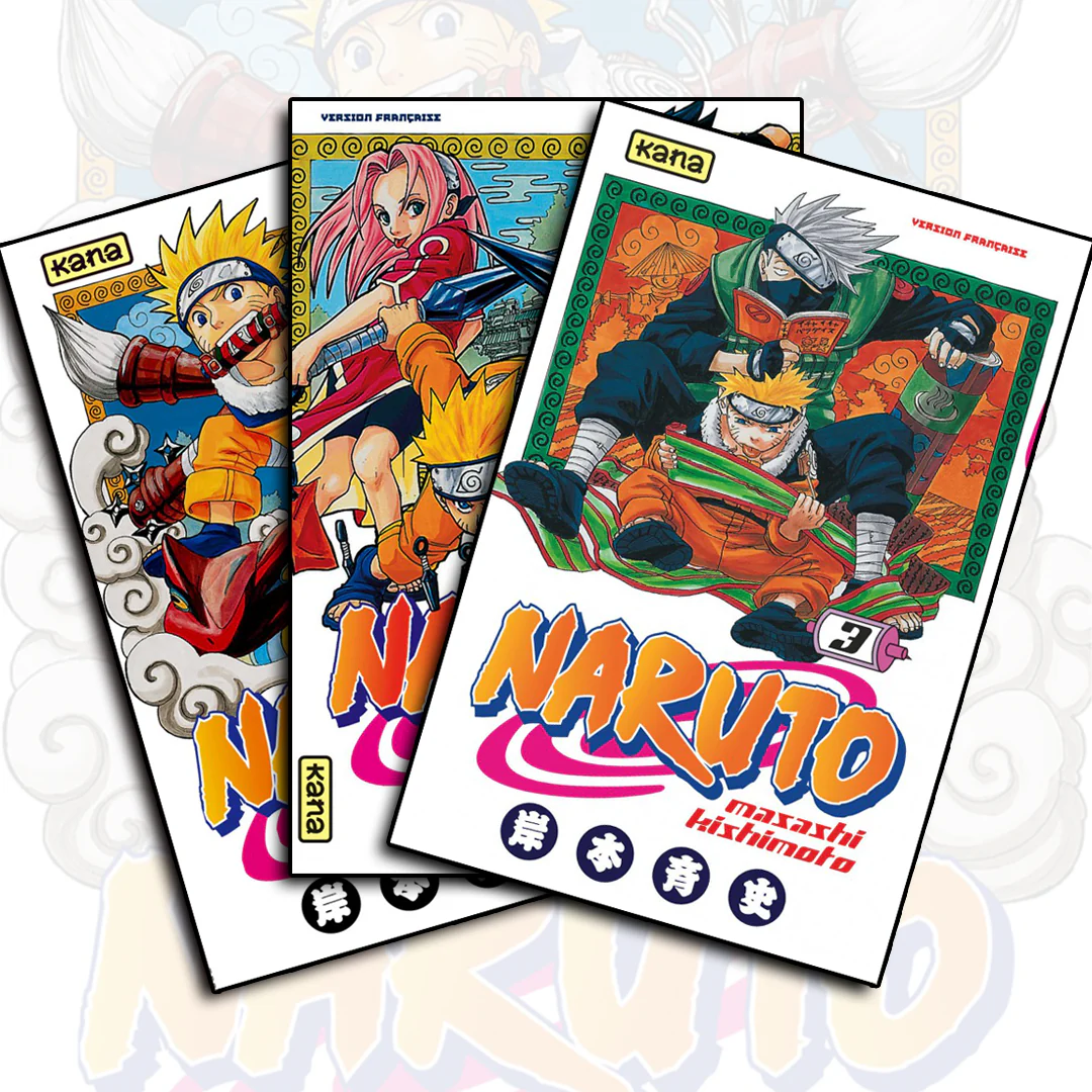 Naruto - Tome 01, 02, 03 (Offre Découverte)