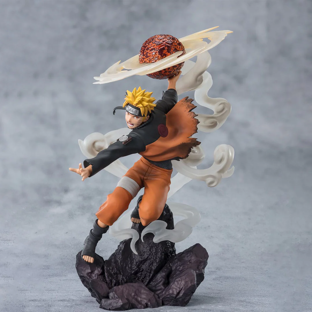 Naruto Shippuden - Figurine Naruto Uzumaki - Figuarts Zero - Extra Battle - Sage Art: Lava Release Rasenshuriken – Image 4