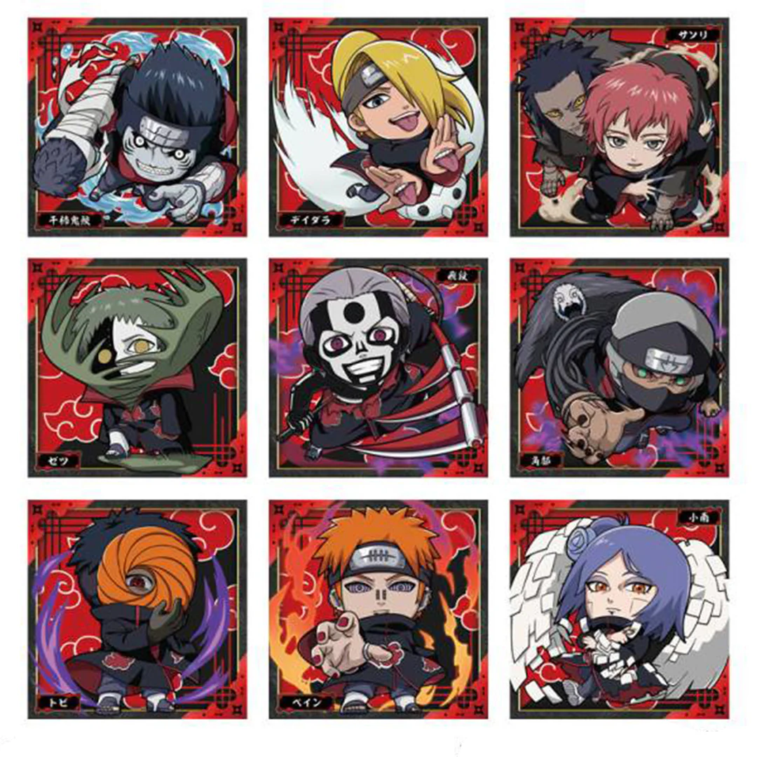 Naruto Shippuden - Gaufrette + Sticker à collectionner - SHINOBI WORLD SEAL WAFERS – Image 3