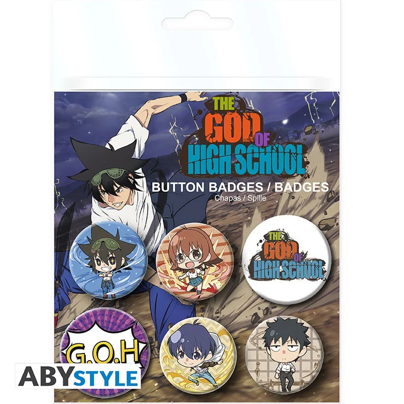 The God Of High School - Badges - Jin Mori et ses Amis – Image 8