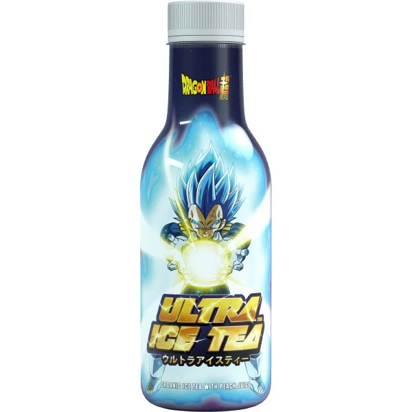 Ultra Ice Tea - Boisson à la Pêche - Dragon Ball Super - Vegeta – Image 2